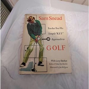 Vintage 1975 Sam Snead teaches GOLF book